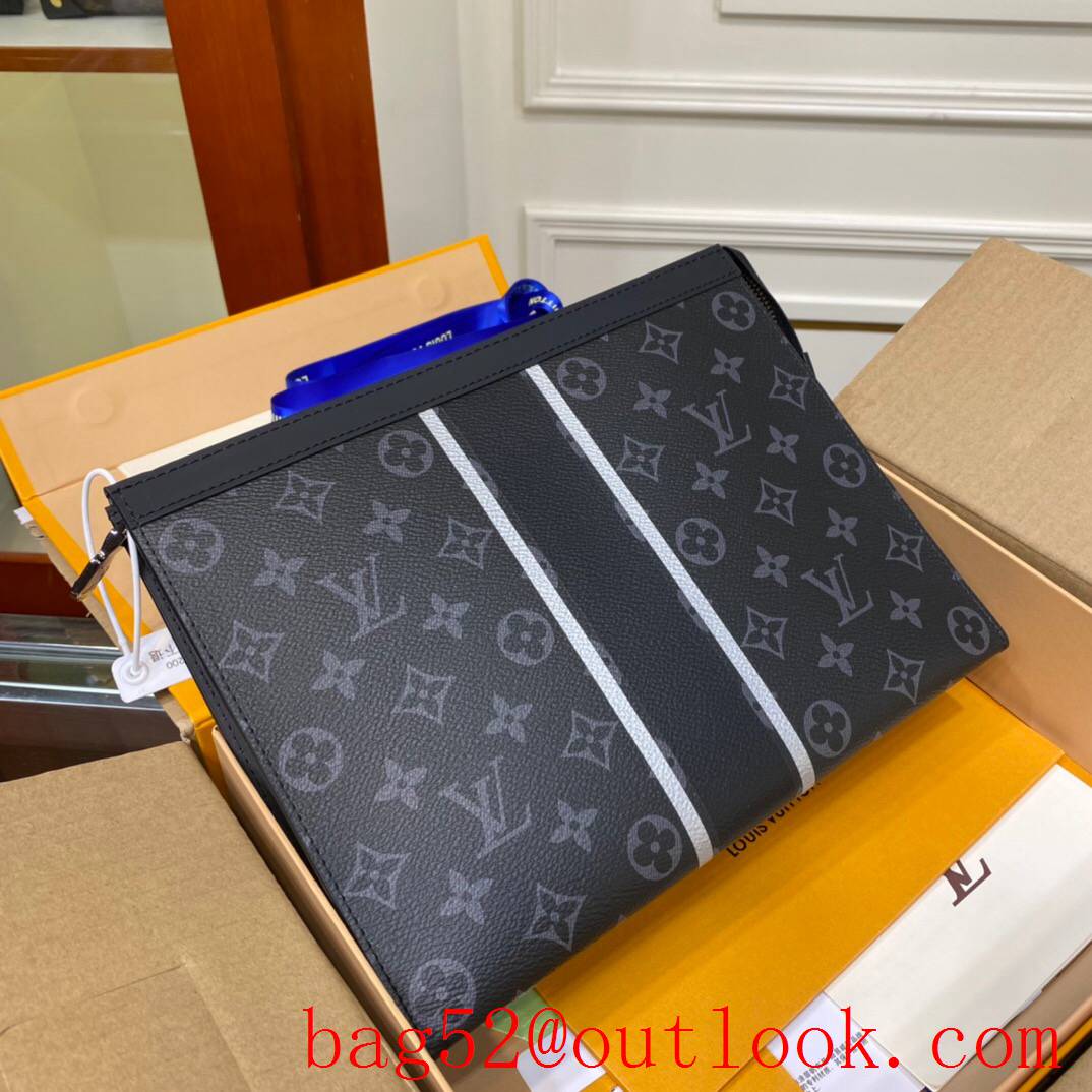 LV Louis Vuitton men monogram pochette voyage new clutch Pouch M64440