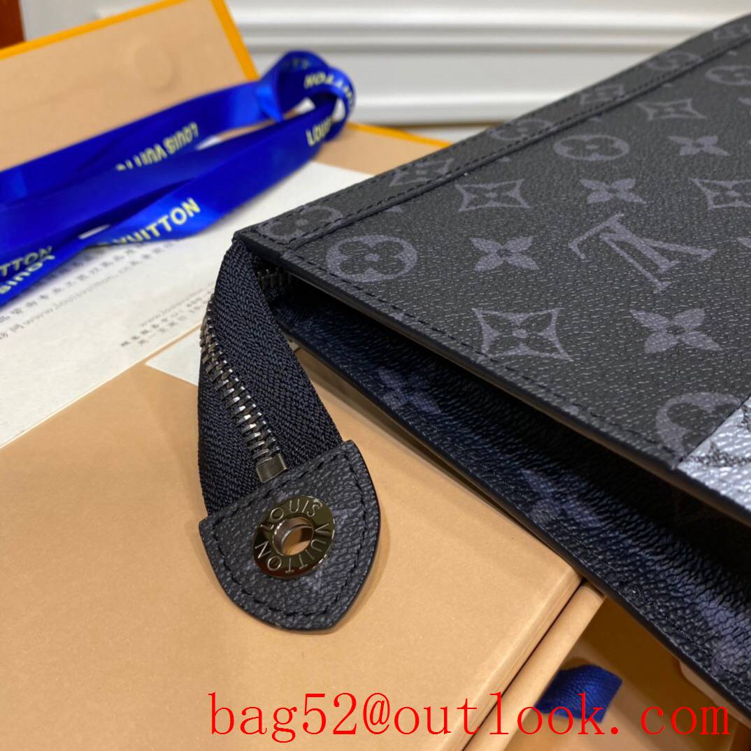 LV Louis Vuitton kim jones men pochette voyage clutch Pouch M63039