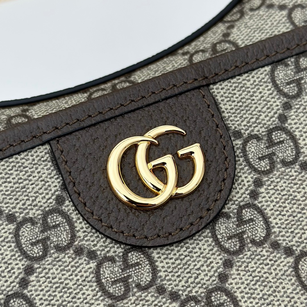 Gucci Ophidia GG Supreme Mini Shoulder Bag Handbag 772308 Coffee