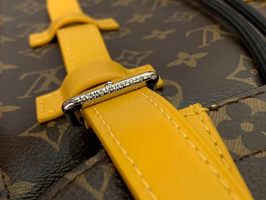 Louis Vuitton LV Men Christopher MM Backpack Bag M13202 Yellow