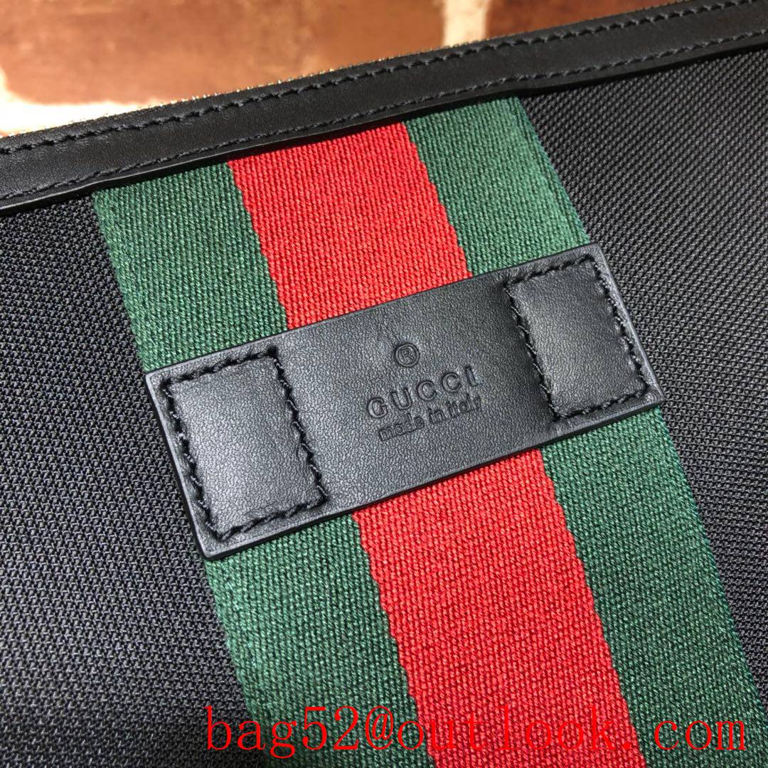 Gucci GG Supreme Men Ophidia Medium Messenger Bag 523335 Black