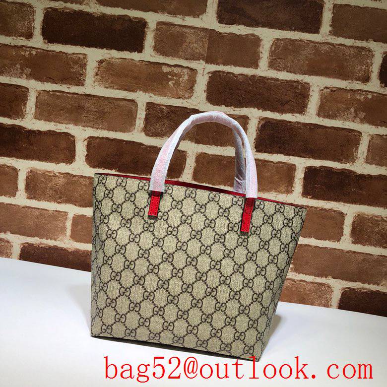 Gucci GG Children's Bowknot Canvas Mini Shopping Bag 501804 Rainbow