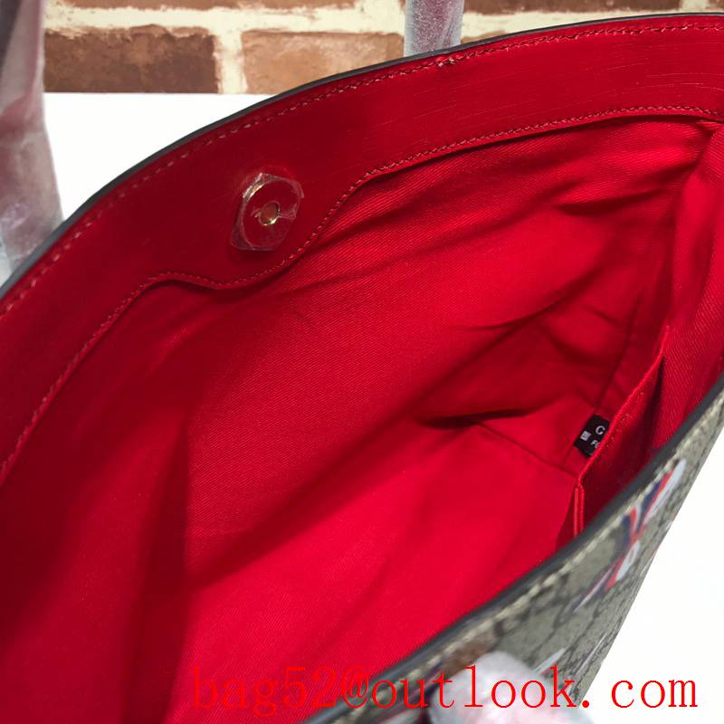 Gucci Children GG Mini Tote Shopping Bag Handbag with Bowknots 410812 