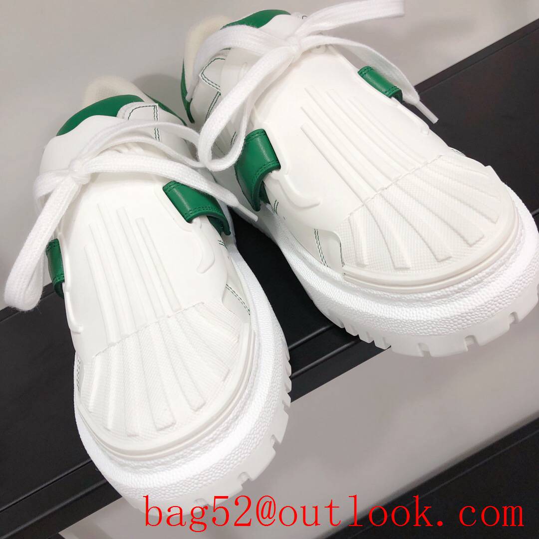 Dior Dior-ID Sneaker White and green Calfskin and Rubber shoes