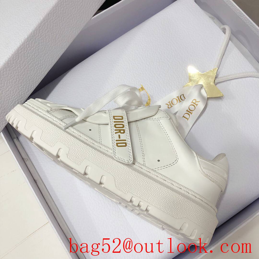 Dior Dior-ID Sneaker White Calfskin and Rubber shoes