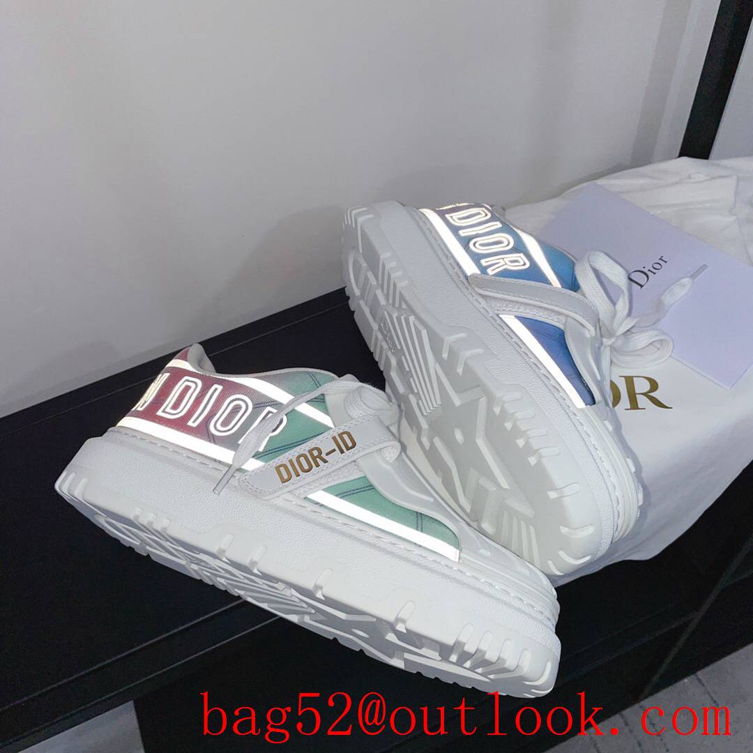 Dior Dior-ID Sneaker rainbow Calfskin and Rubber shoes