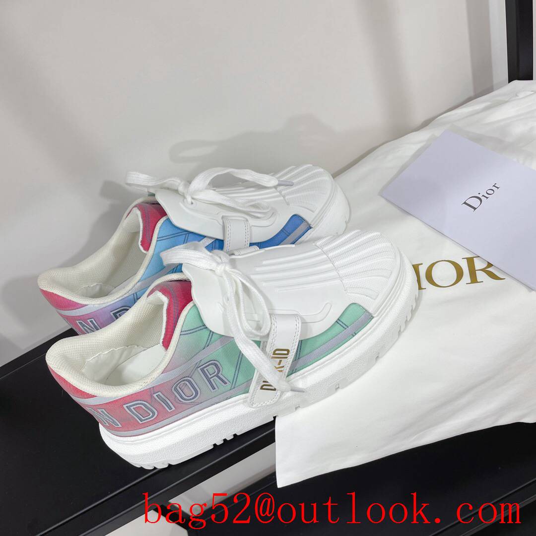 Dior Dior-ID Sneaker rainbow Calfskin and Rubber shoes