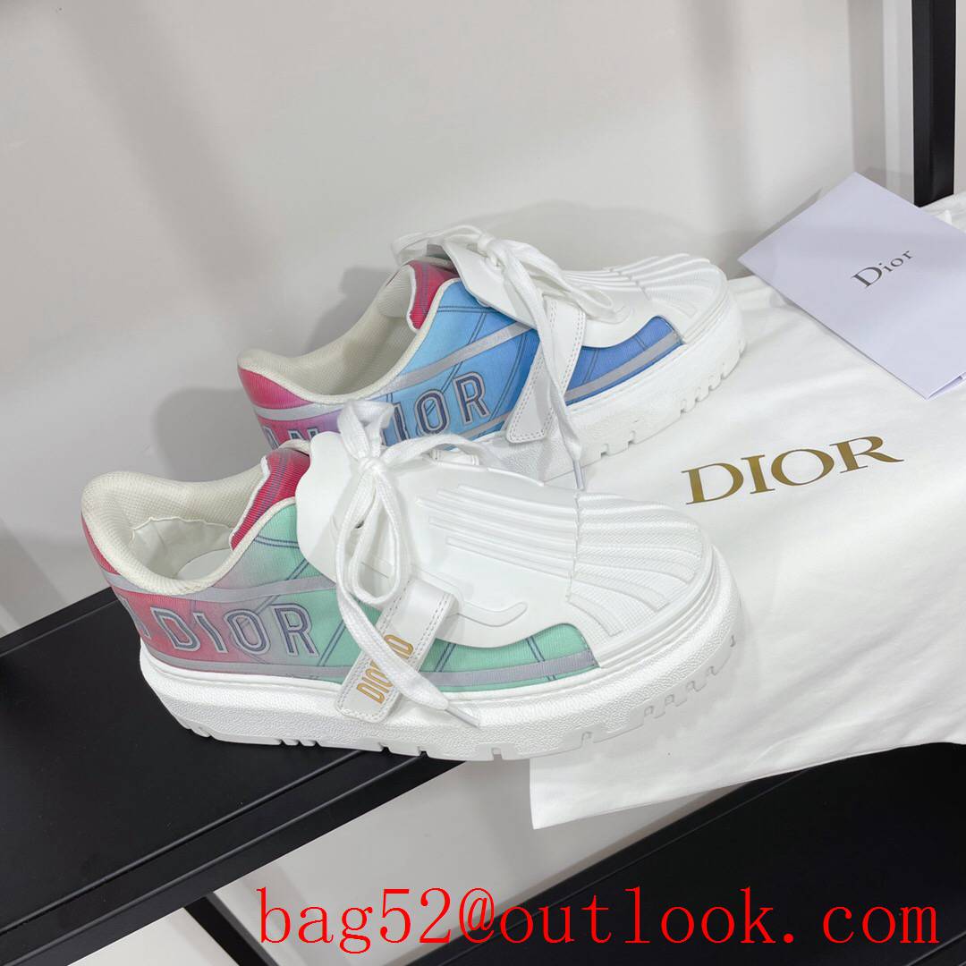 Dior Dior-ID Sneaker rainbow Calfskin and Rubber shoes