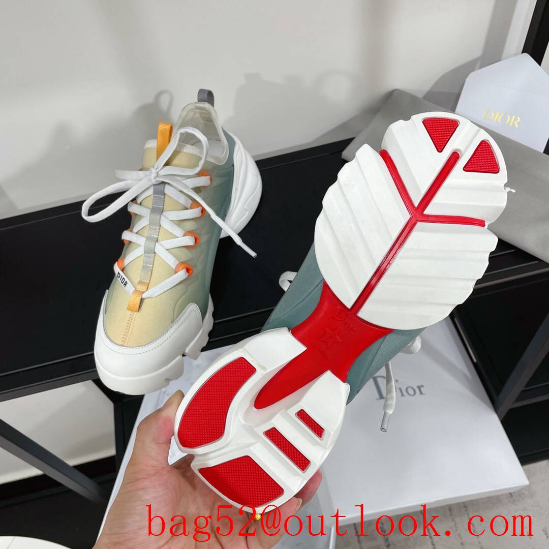 Dior D-Connect Sneaker Gradient color Technical Fabric shoes