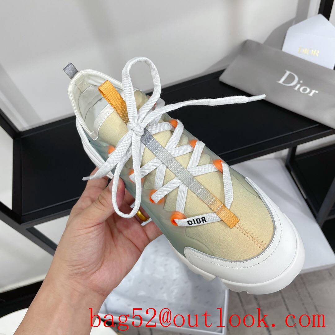 Dior D-Connect Sneaker Gradient color Technical Fabric shoes
