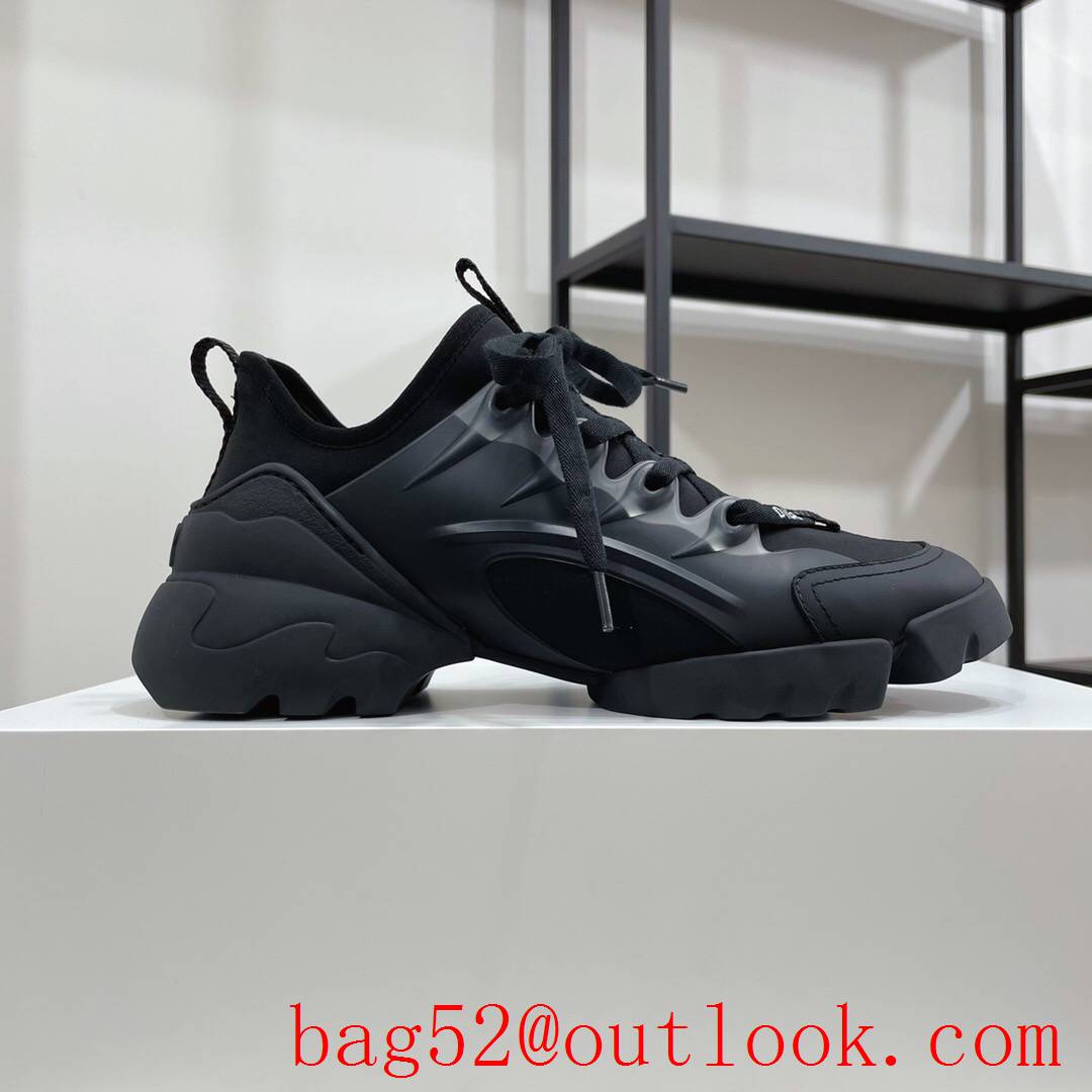 Dior D-Connect Sneaker black Technical Fabric shoes