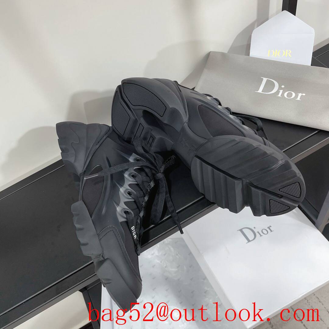 Dior D-Connect Sneaker black Technical Fabric shoes