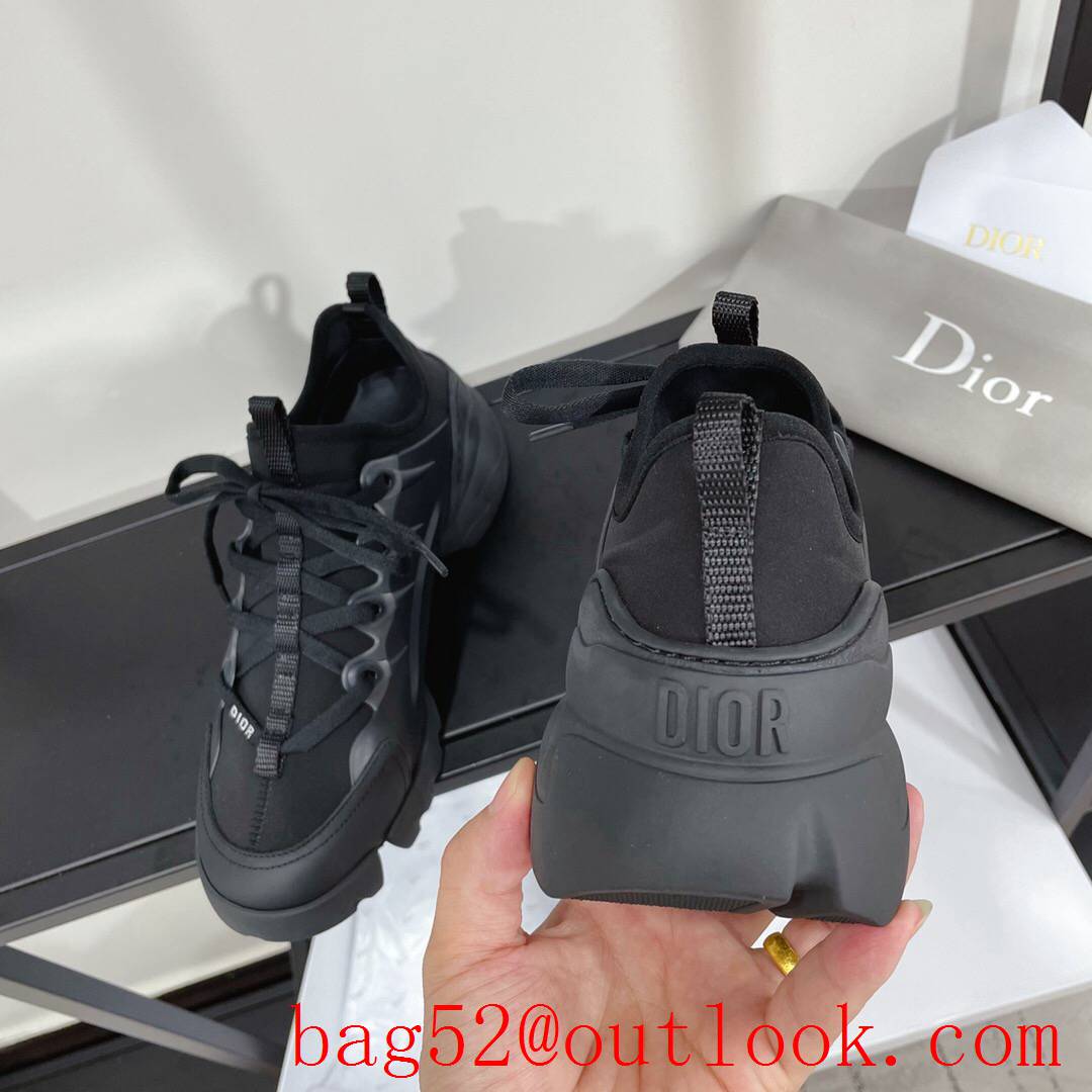 Dior D-Connect Sneaker black Technical Fabric shoes