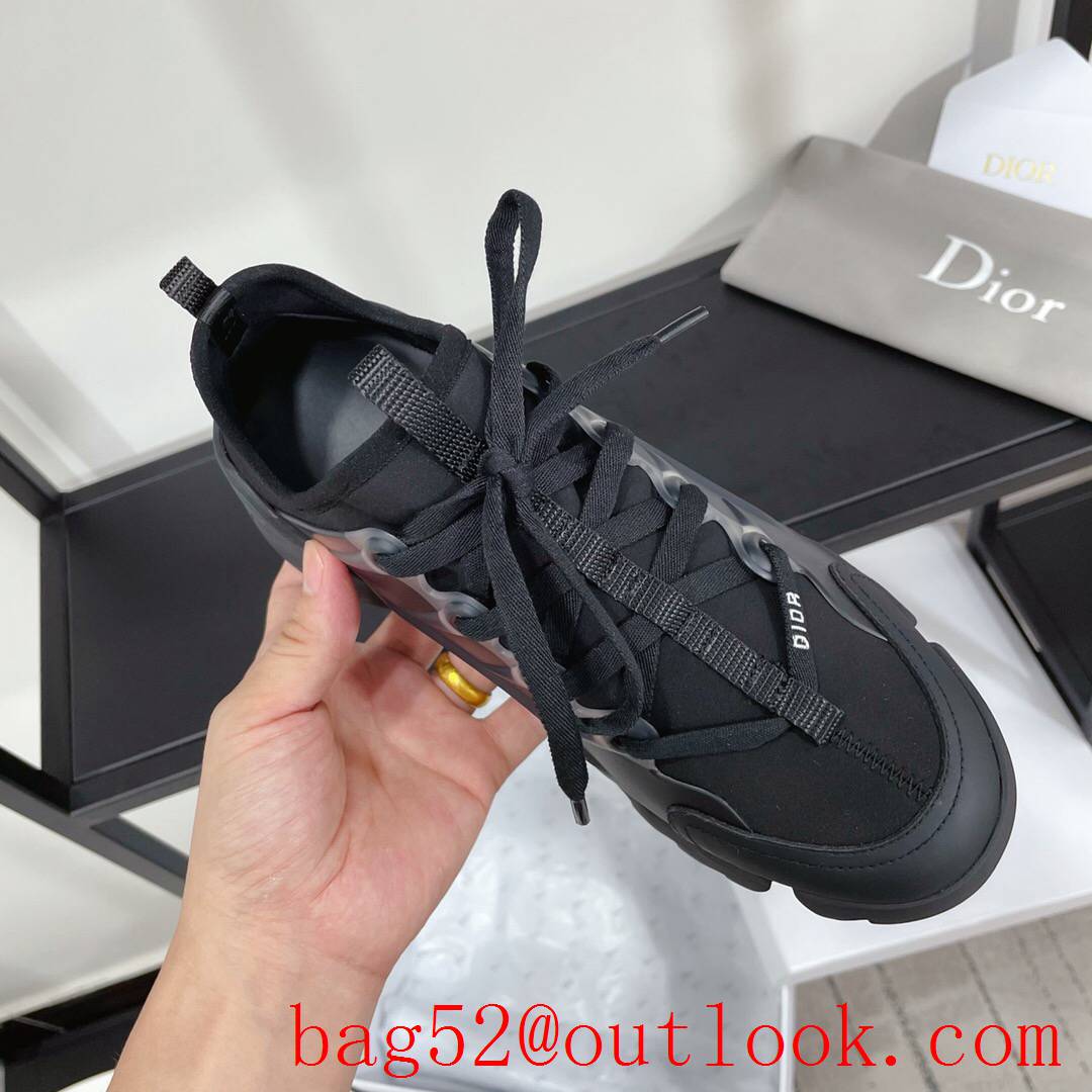 Dior D-Connect Sneaker black Technical Fabric shoes