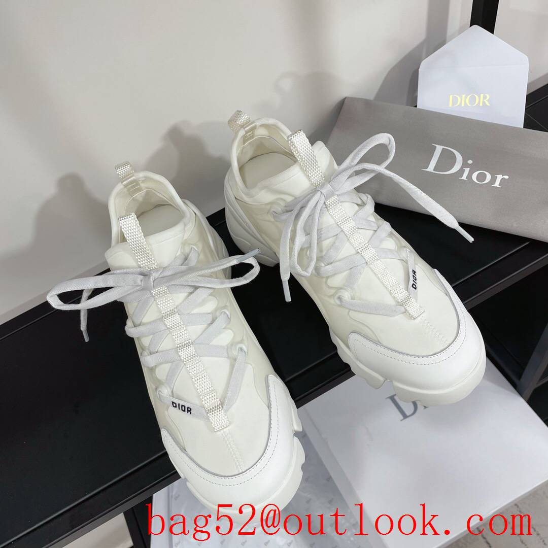 Dior D-Connect Sneaker cream Technical Fabric shoes