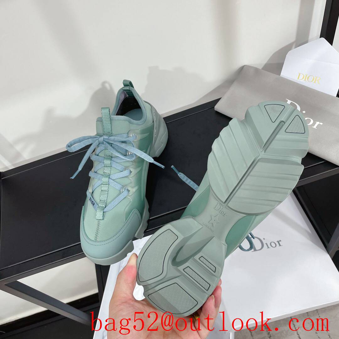 Dior D-Connect Sneaker green Technical Fabric shoes