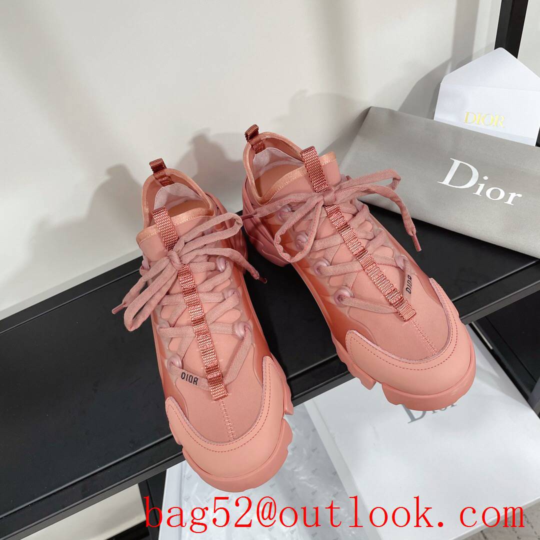 Dior D-Connect Sneaker pink Technical Fabric shoes