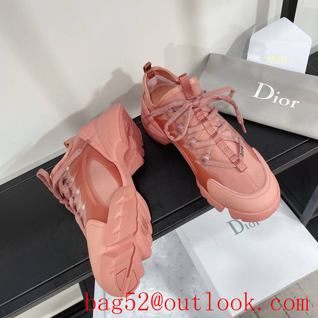 Dior D-Connect Sneaker pink Technical Fabric shoes