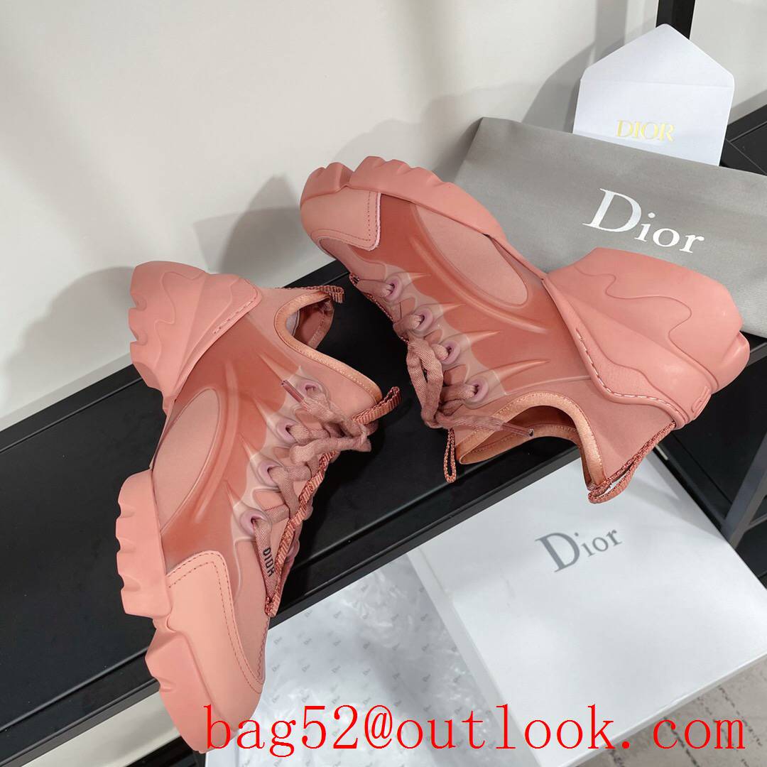 Dior D-Connect Sneaker pink Technical Fabric shoes