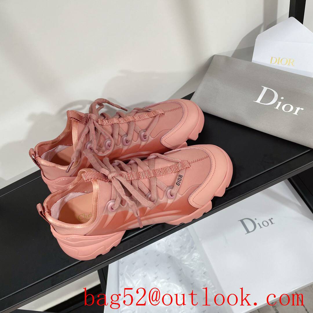 Dior D-Connect Sneaker pink Technical Fabric shoes