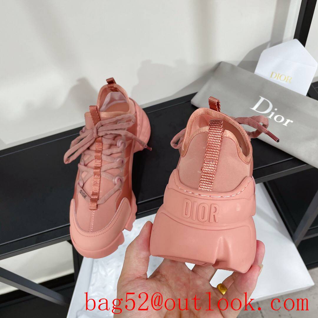 Dior D-Connect Sneaker pink Technical Fabric shoes