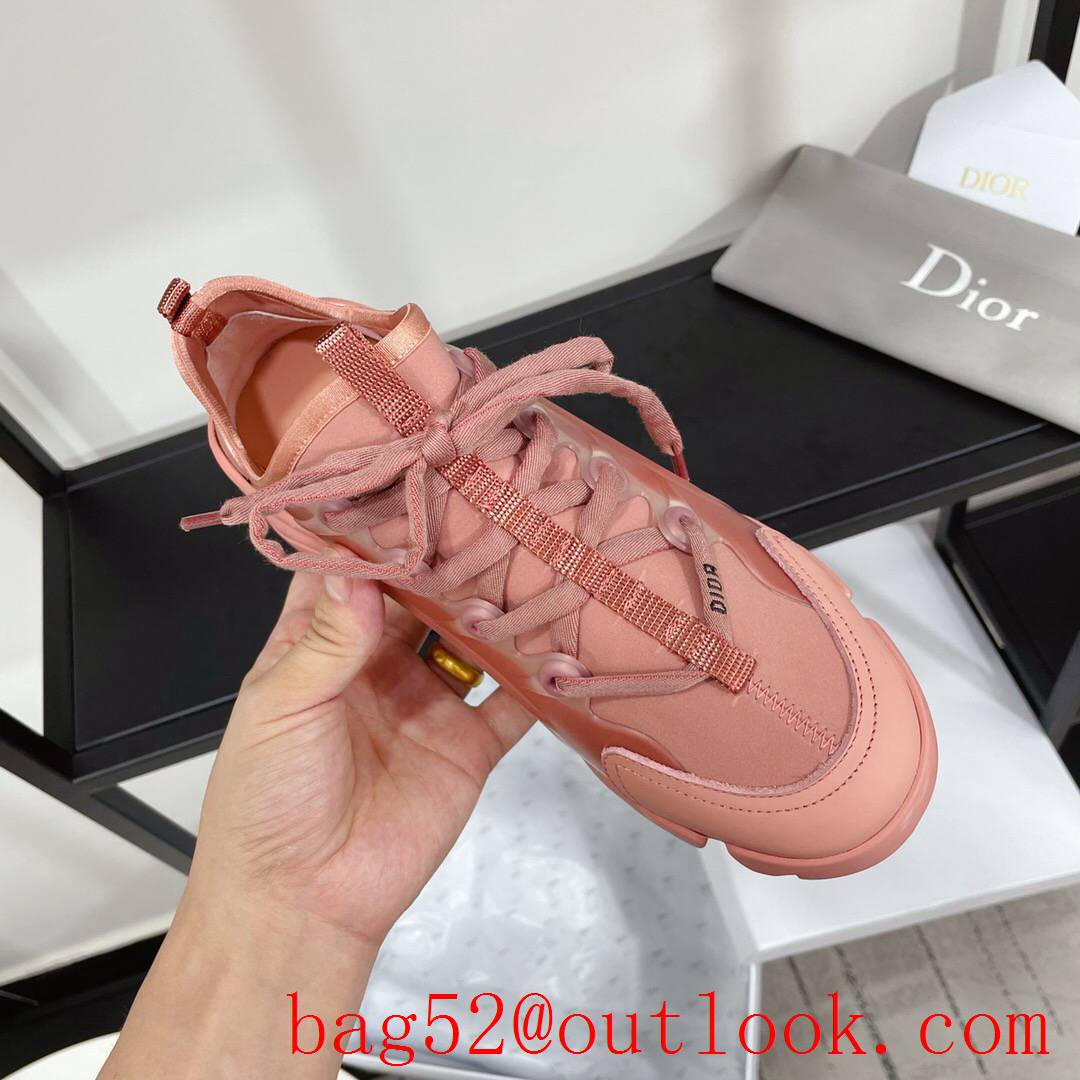 Dior D-Connect Sneaker pink Technical Fabric shoes