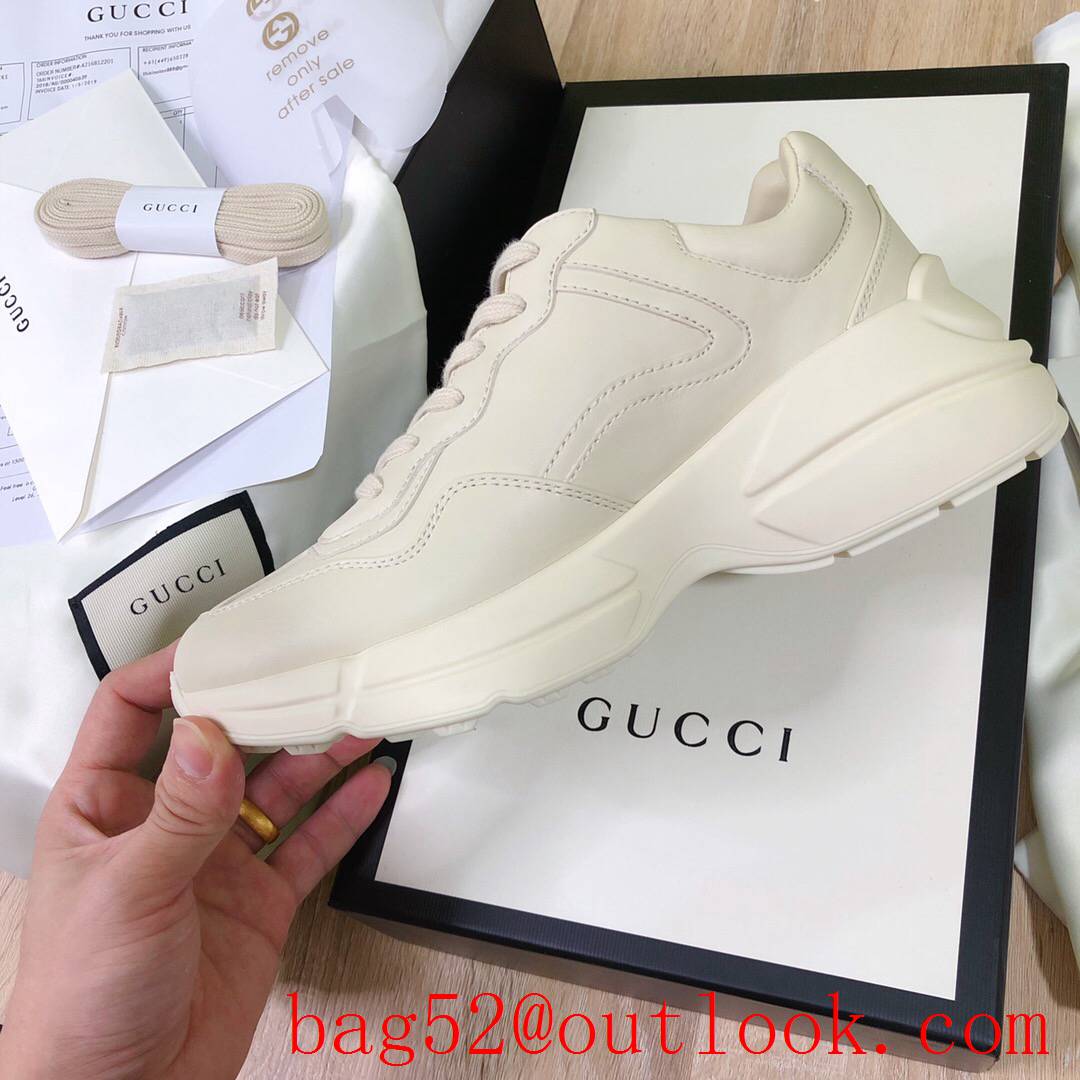 gucci rhyton graffiti for women and men couples sneakers shoes