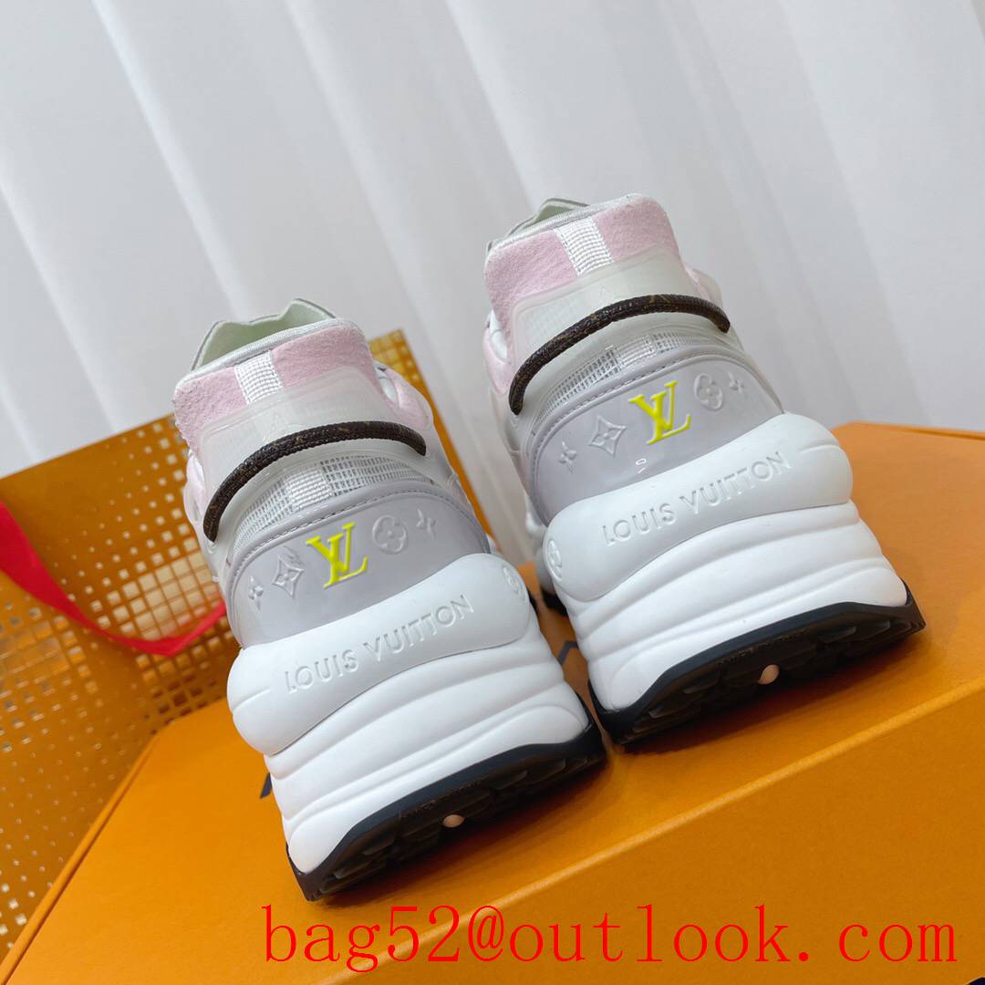 Louis Vuitton lv gri-pink run away sneaker shoes for women
