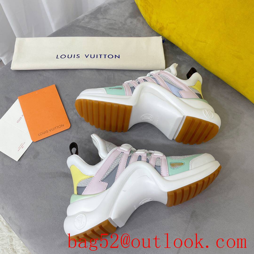 Louis Vuitton lv pink archlight sneaker shoes for women