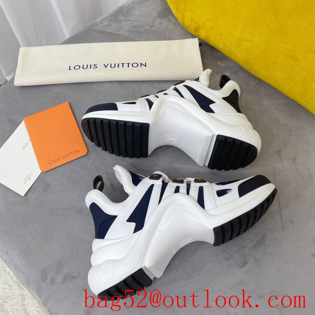 Louis Vuitton lv navy archlight sneaker shoes for women