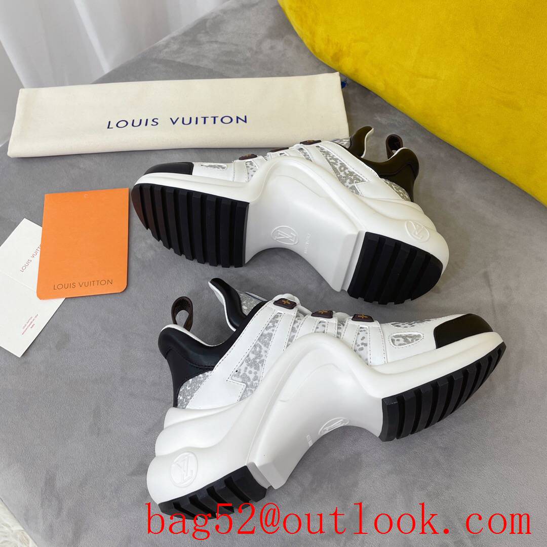 Louis Vuitton lv tri-black archlight sneaker shoes for women