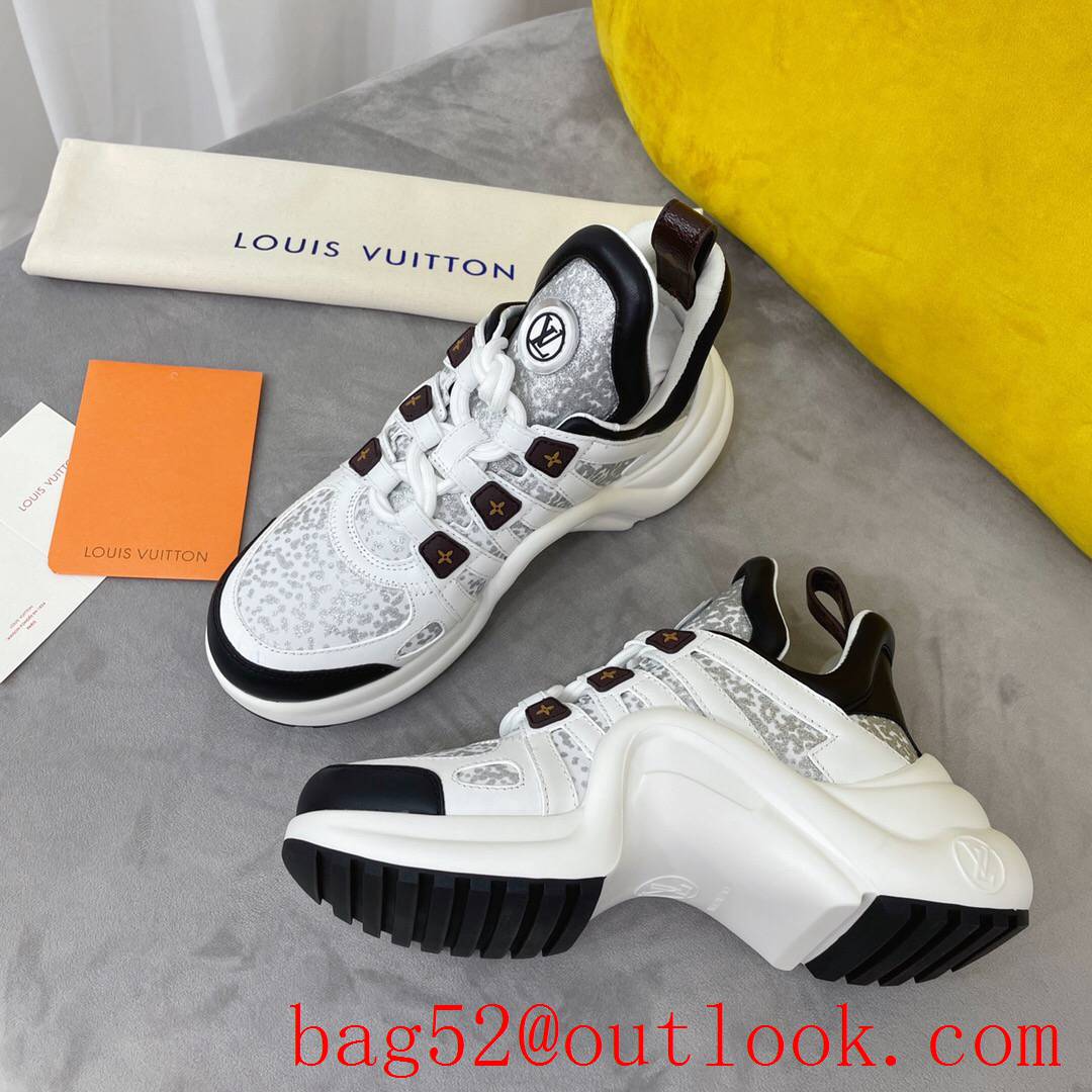 Louis Vuitton lv tri-black archlight sneaker shoes for women