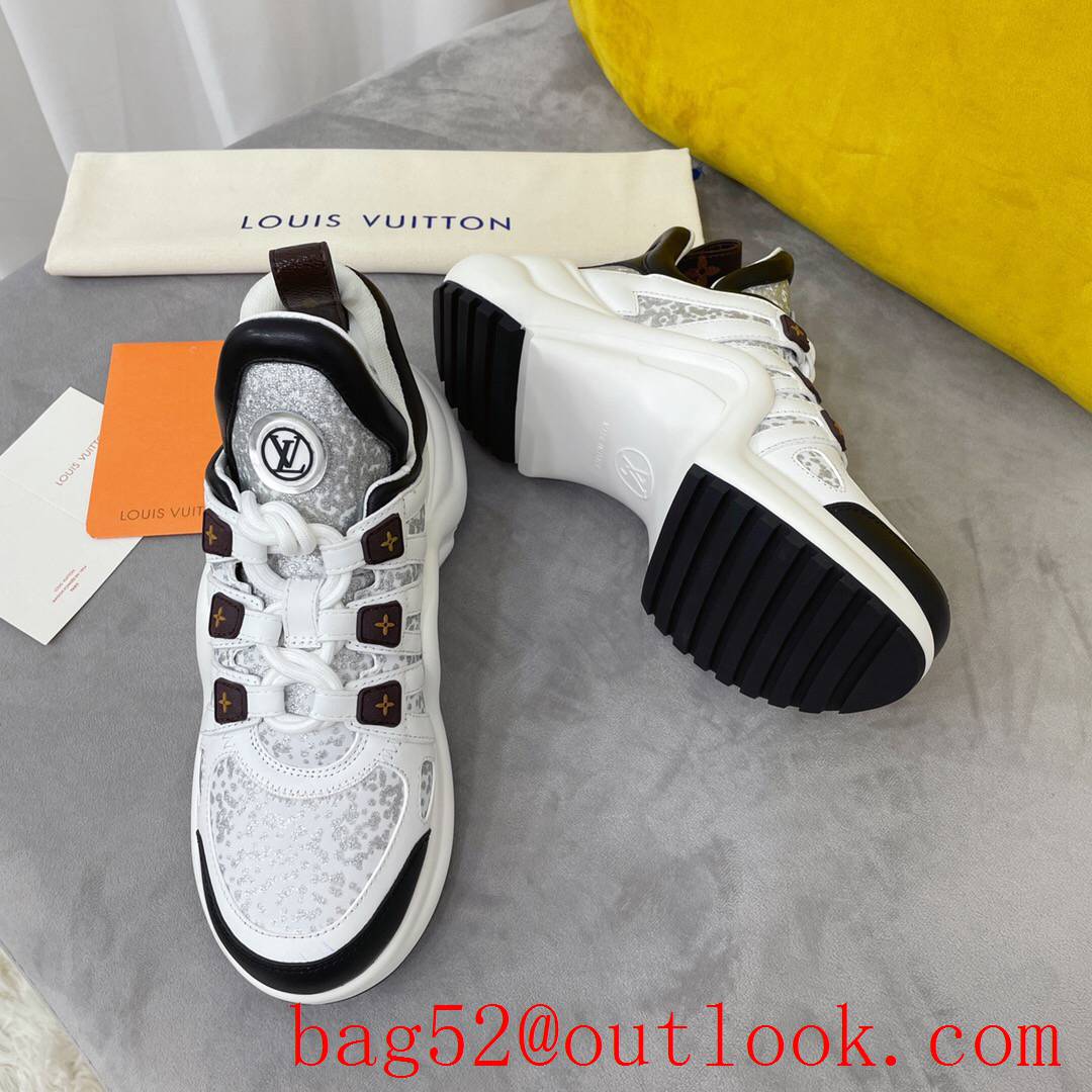 Louis Vuitton lv tri-black archlight sneaker shoes for women