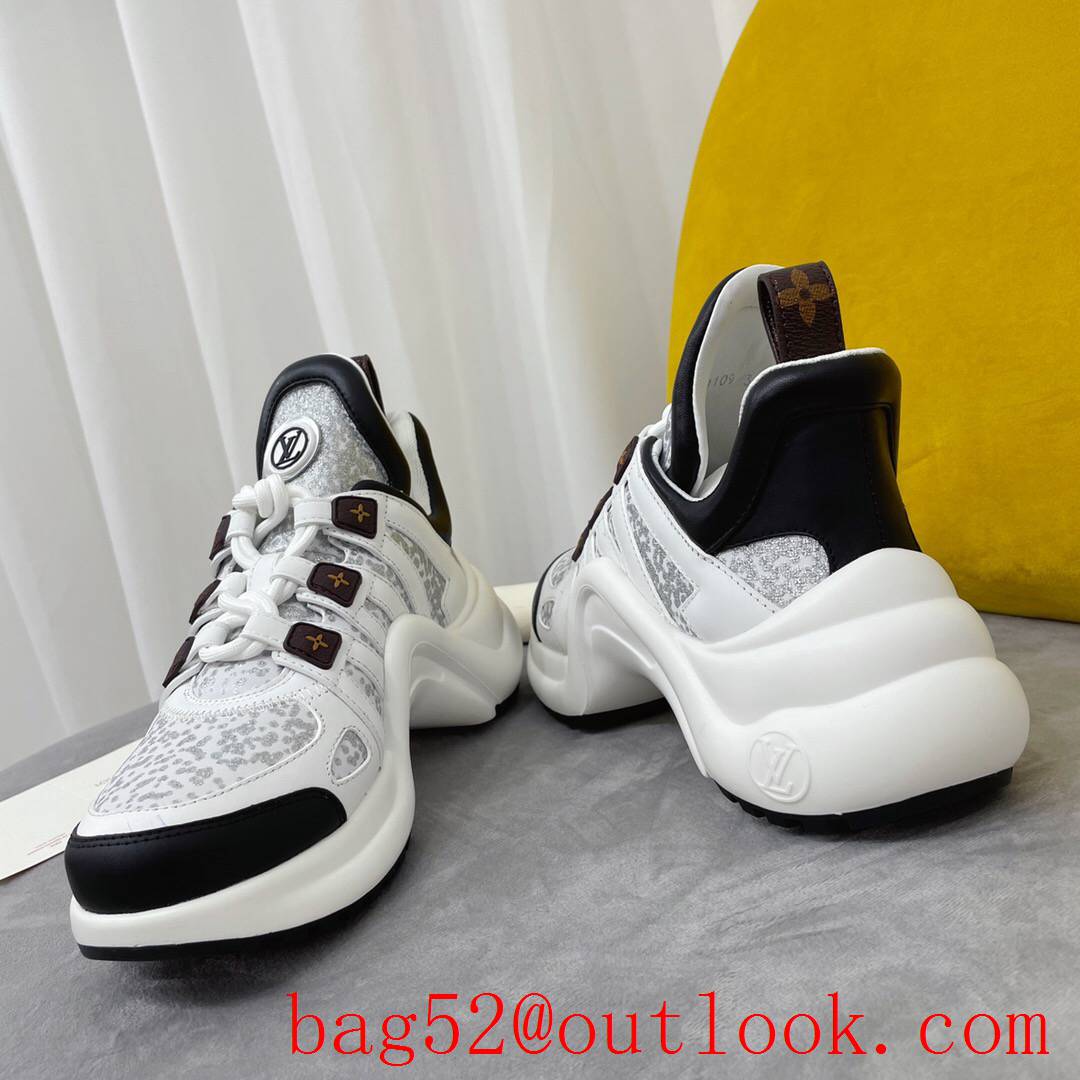 Louis Vuitton lv tri-black archlight sneaker shoes for women