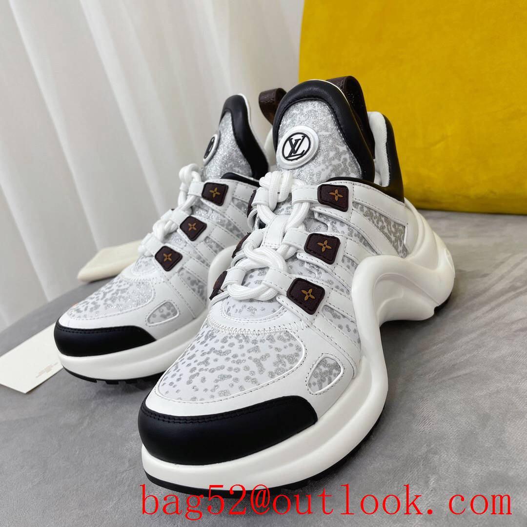 Louis Vuitton lv tri-black archlight sneaker shoes for women