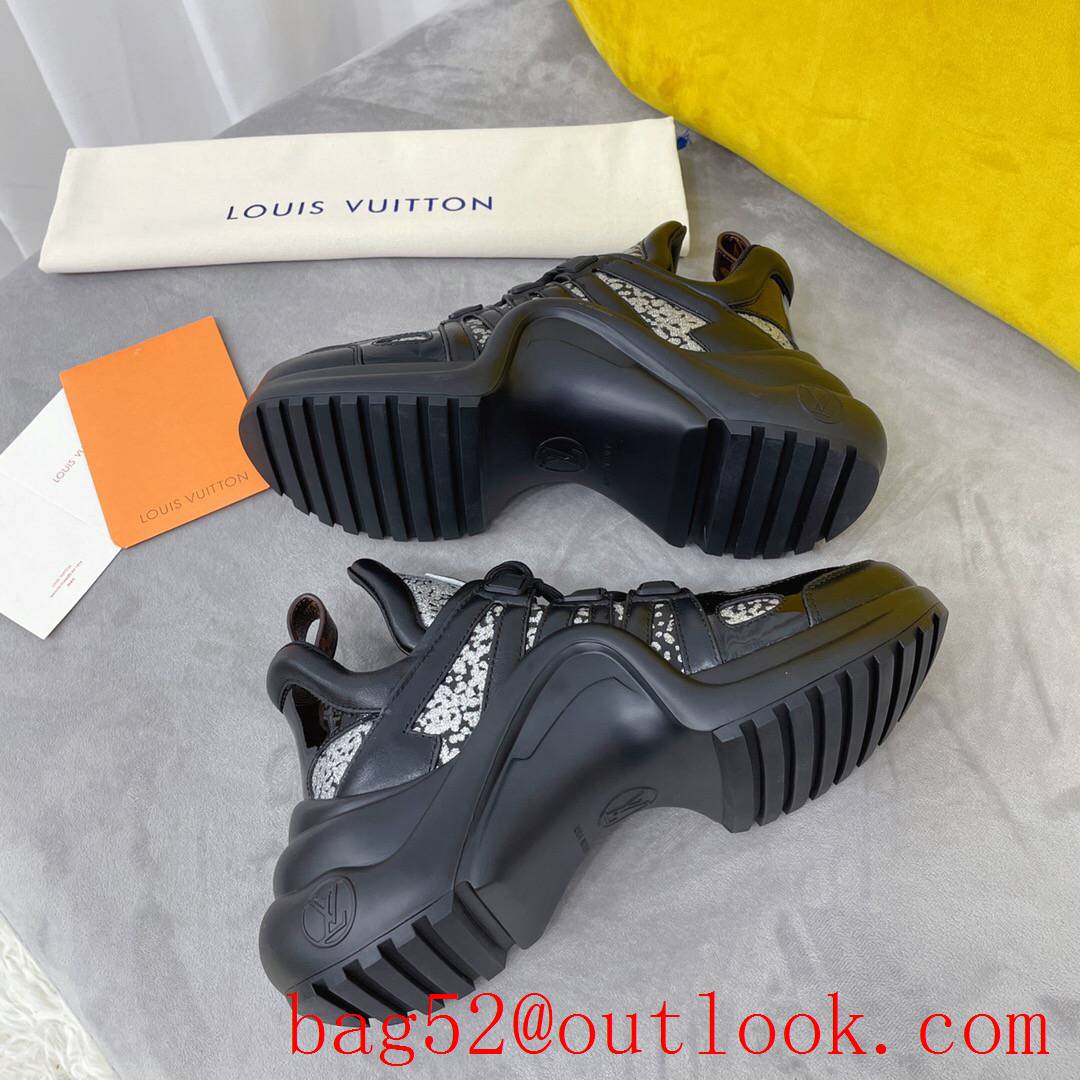 Louis Vuitton lv black archlight sneaker shoes for women