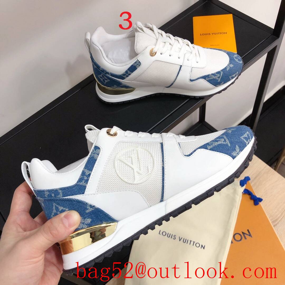 Louis Vuitton lv run away sneaker shoes for women 6 colors