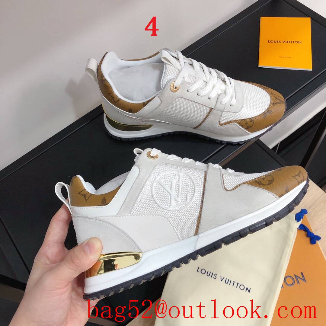 Louis Vuitton lv run away sneaker shoes for women 6 colors