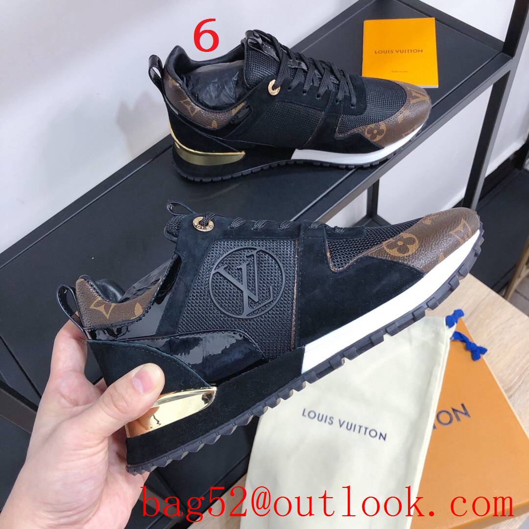 Louis Vuitton lv run away sneaker shoes for women 6 colors