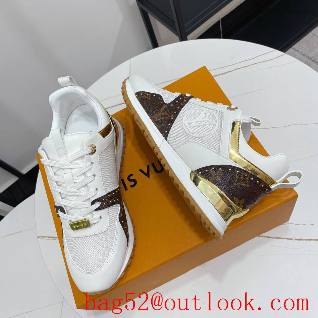 Louis Vuitton lv tan run away sneaker shoes for women