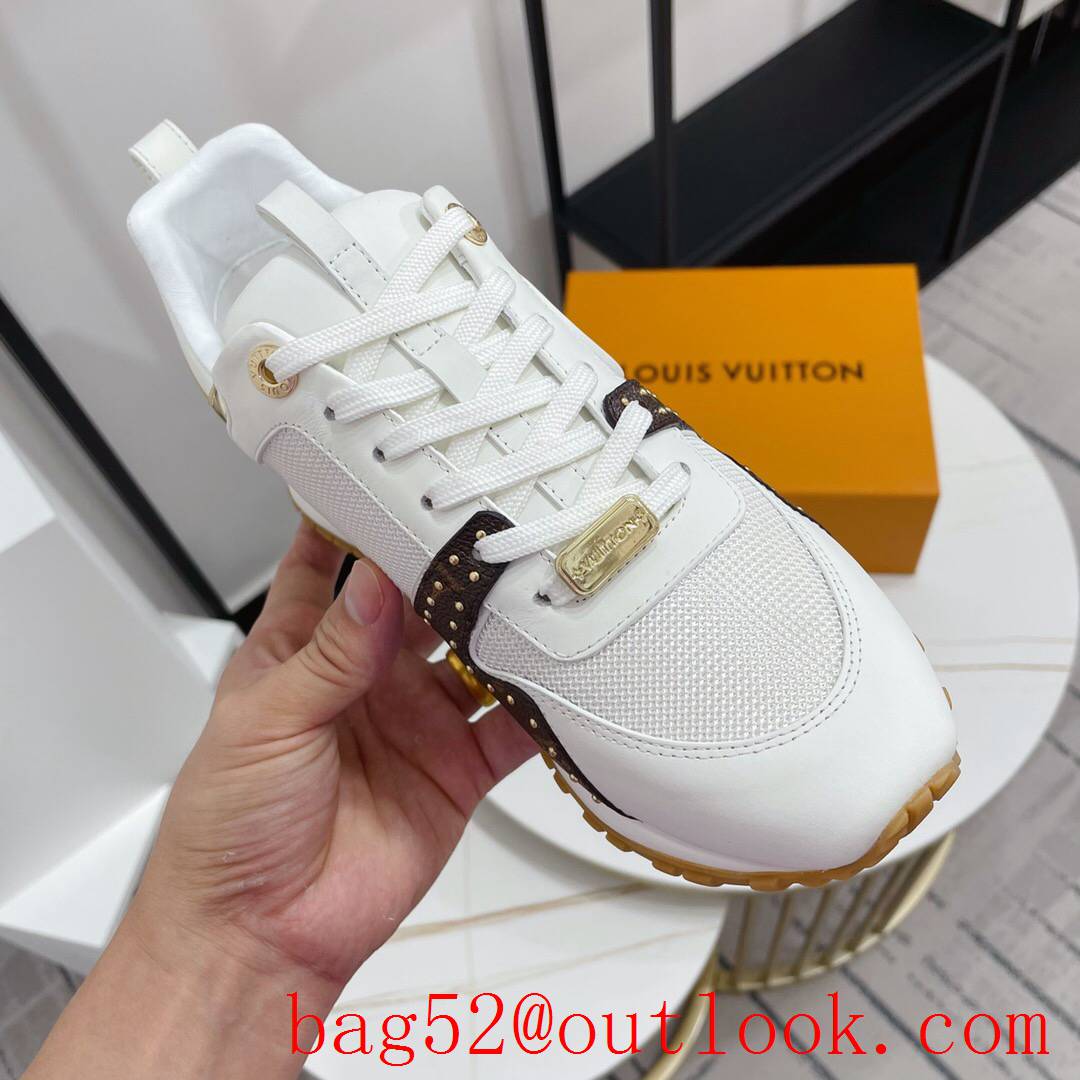 Louis Vuitton lv tan run away sneaker shoes for women