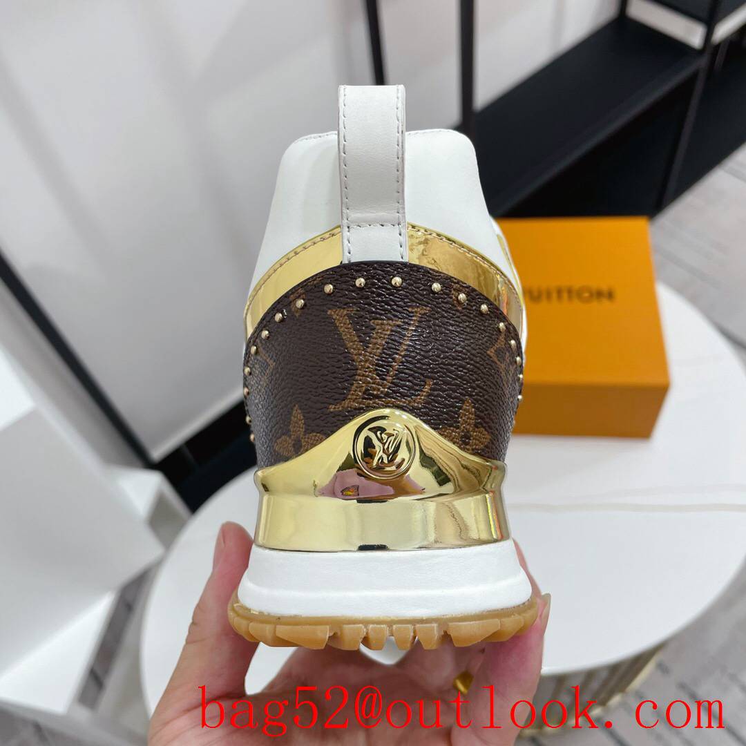 Louis Vuitton lv tan run away sneaker shoes for women