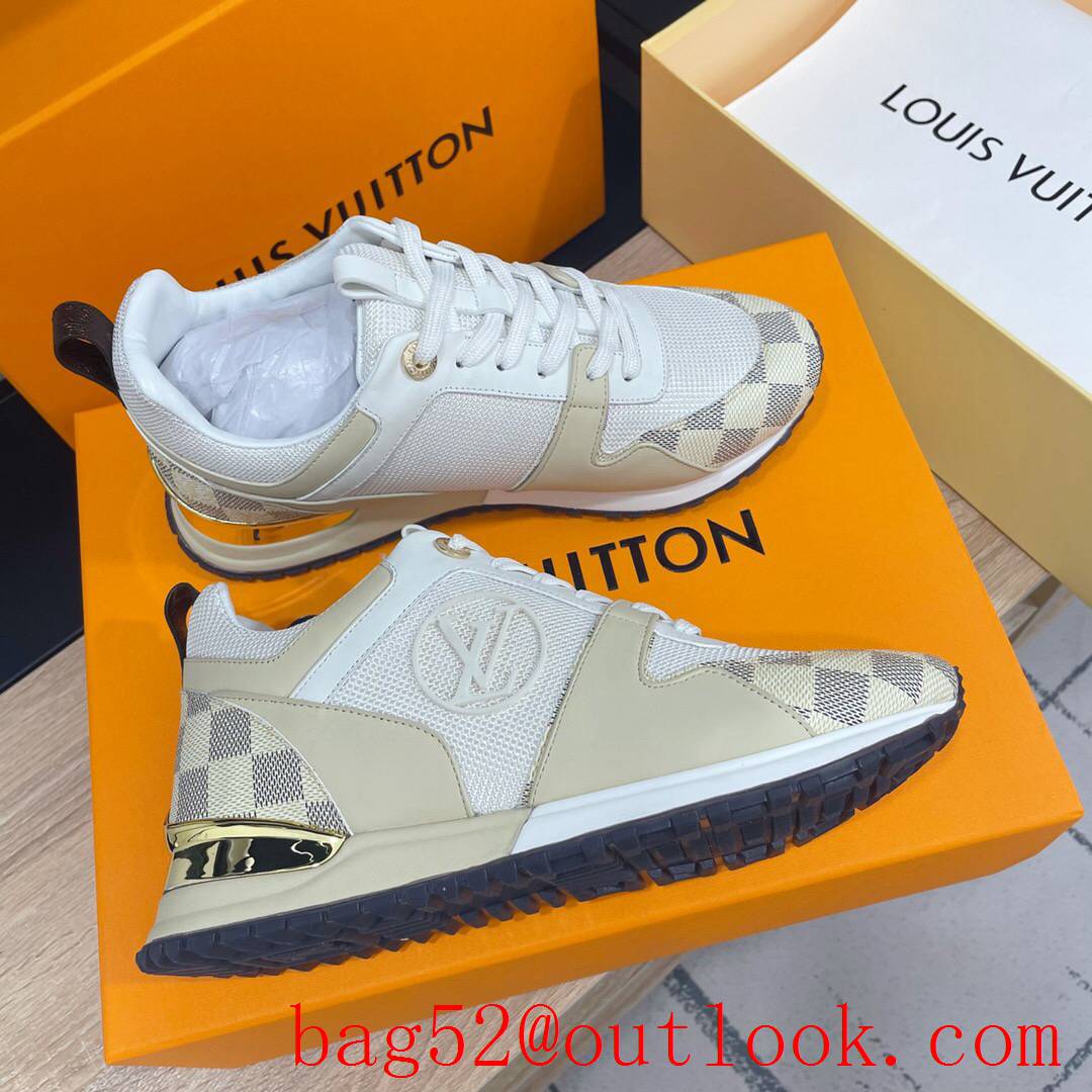 Louis Vuitton lv gray run away sneaker shoes for women