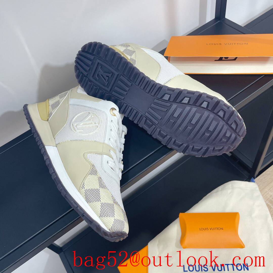 Louis Vuitton lv gray run away sneaker shoes for women