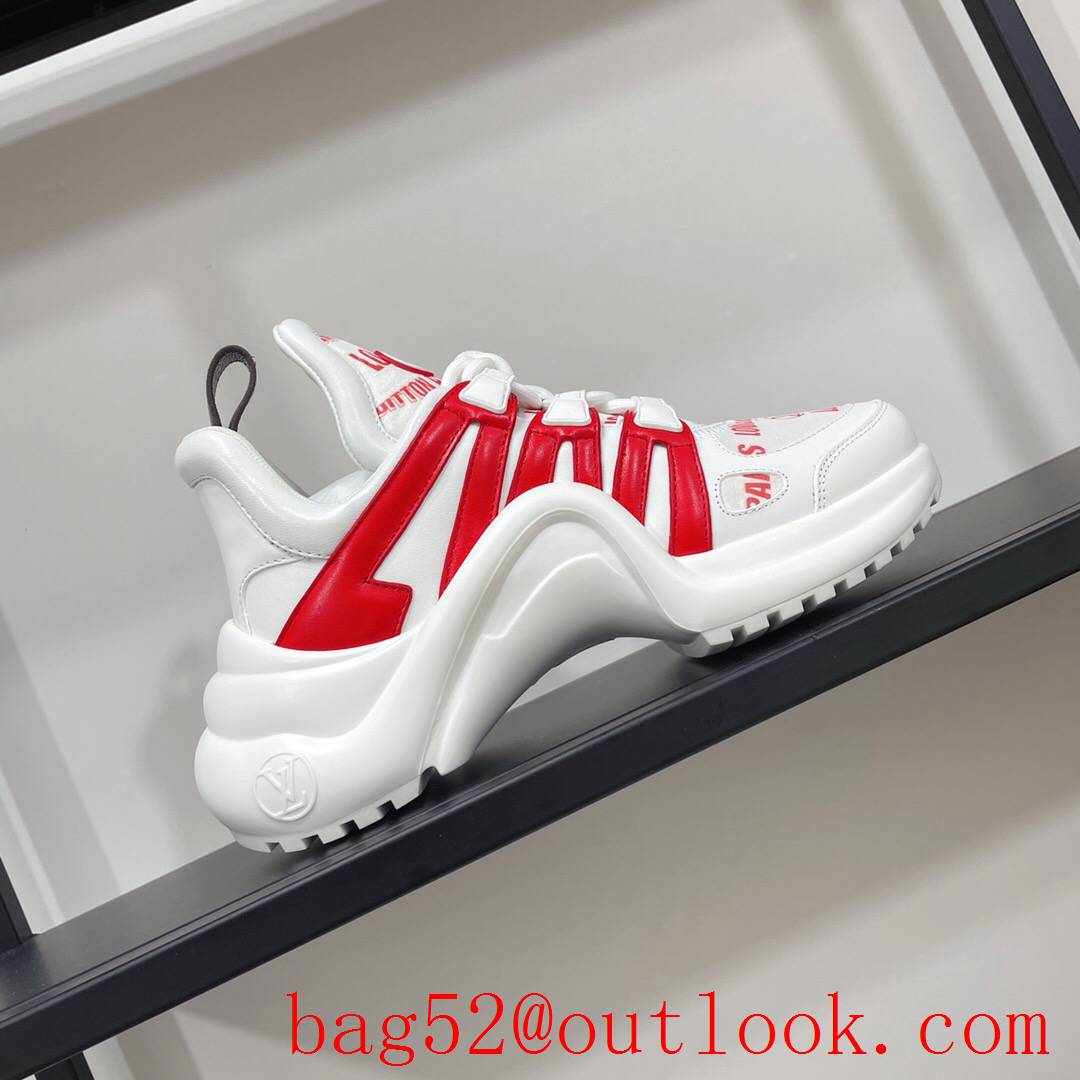 Louis Vuitton lv tri-red archlight sneaker shoes for women