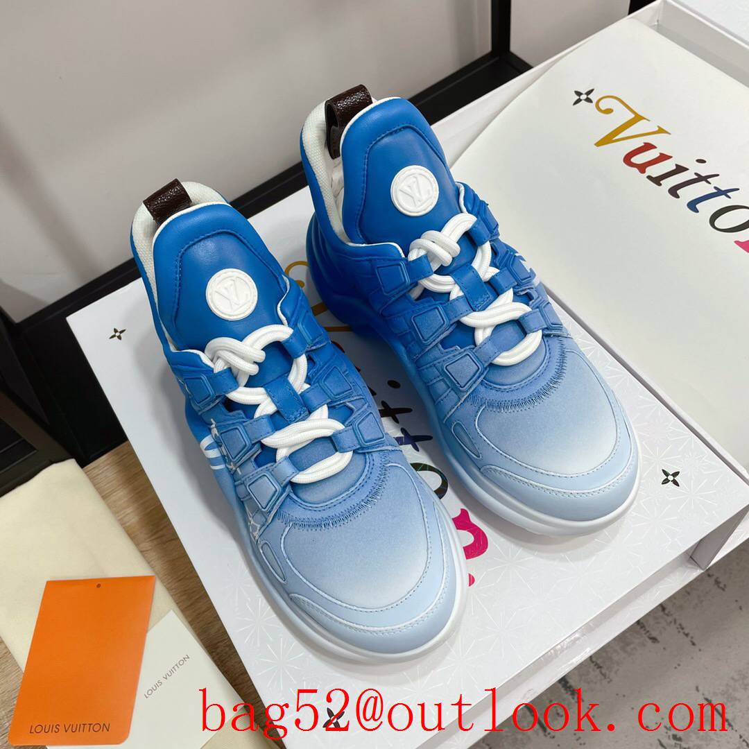 Louis Vuitton lv blue archlight sneaker shoes for women