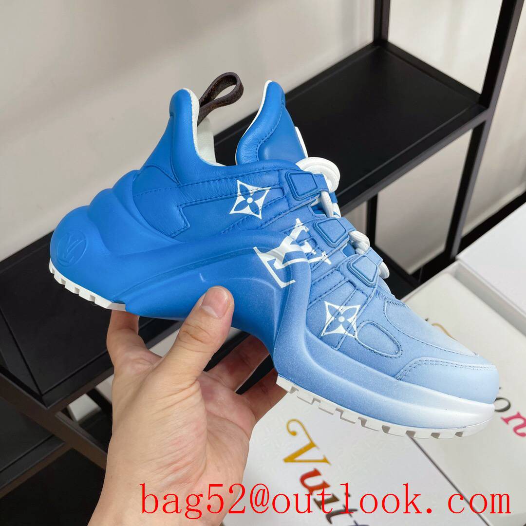 Louis Vuitton lv blue archlight sneaker shoes for women