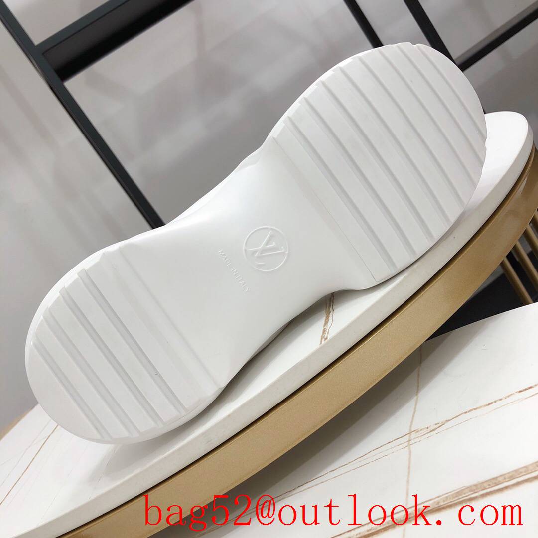 Louis Vuitton lv white v silver archlight sneaker shoes for women