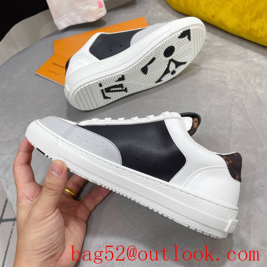 Louis Vuitton lv cream v black charlie sneaker shoes for men and women