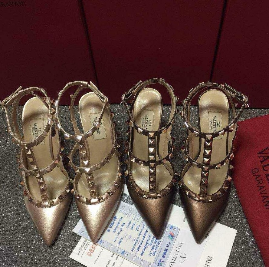 valentino sandals heels stud shoes
